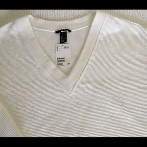 Oversized sweatershirt top